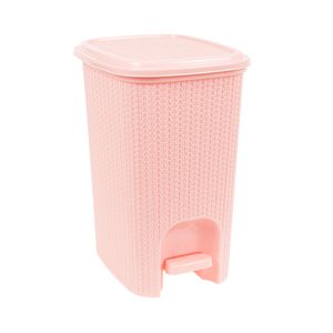 Lixeira C/Pedal 12L Trama Rs Plasutil
