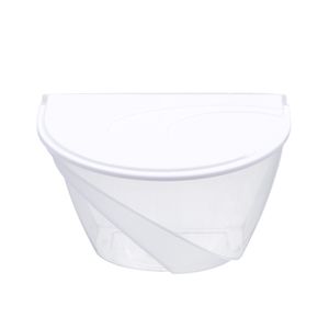 Saleiro Plástico Branco 1Kg - Plasútil