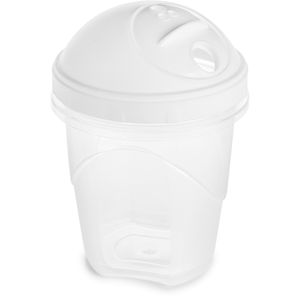 Farinheiro E Açucareiro Plástico Branco 700Ml - Plasútil