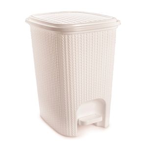 Lixeira Com Pedal Plasútil Trama 12L