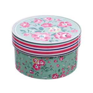 Caixa Organizadora Plasutil Decorativa 1,2 Litros Redonda 9010