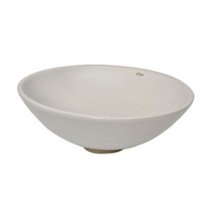 Cuba Apoio Oval 40X36X14,5cm Branca Jasmin Fiori