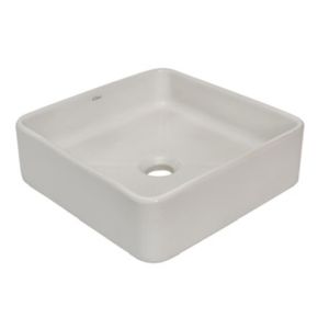 Cuba de Apoio Quadrada Branca 35X35CM - 55CB15-1FB - Kohler