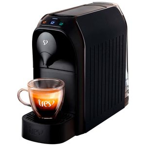 Cafeteira Espresso Tres Multibebidas Passione Preto - 3 Corações