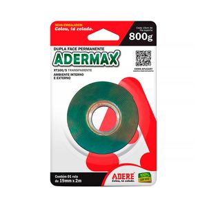 Fita Dupla Face Adere XT100S Transparente 19mmx0,2m