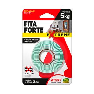 Fita Dupla Face Adere Fita Forte Extreme 24x1,5