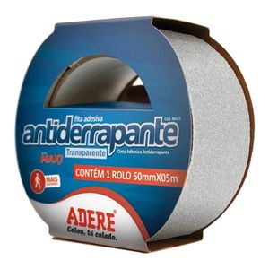Fita Antiderrapante Adere 865SE Transparente 50mm X 5m