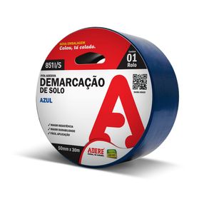 Fita para Demarcação de Solo IND Adere 851IS Azul 50x30mm