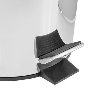 Lixeira Hasiera de Aço Inox 28 CM 5 Litros