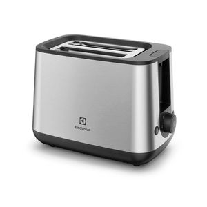 Torradeira Elétrica em Inox Experience com 7 Níveis de Tostagem Preta e Cinza - ETS25 - Electrolux