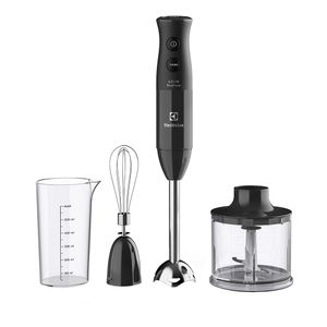 Mixer 3 em 1 Electrolux com Haste em Aço Inox EIB20 Preto 220V