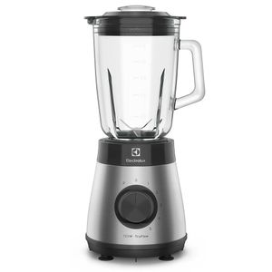 Liquidificador Experience com Copo de Vidro e Tecnologia TruFlow Inox e Preto 1,5L 700W - EBS30 -Electrolux