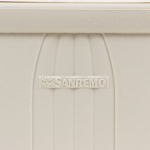 Lixeira Retang C/Tp Basculante Plast 6,6L Sanremo