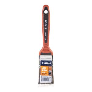 Trincha para Pintura Atlas 417 / 4 Cerdas Duplas Gris Látex e Acrílica 1 1 / 2"