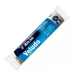 Rolo de Veludo Lã Natural 23cm Atlas 329/5 Branco