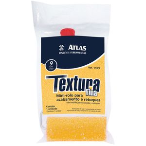 Rolo para Textura Espuma Baixa Atlas 110/9 9cm