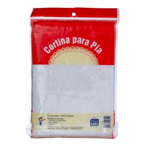 Cortina de Pia de Renda Plast-Leo 140x80 CM