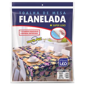 Toalha de Mesa Plast Leo em PVC 1,35 X 1,35 M
