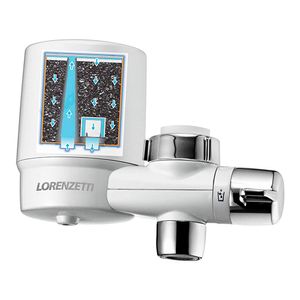 Filtro Purificador para Tormeora de Água Versatille Branco e Cromado - Lorenzetti