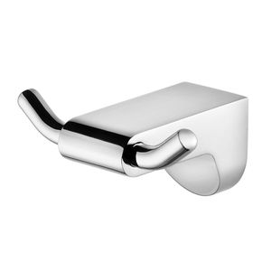 Cabide Duplo para Banheiro Loren Like Cromado - 2060C78 - Lorenzetti