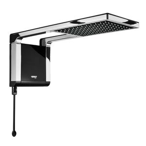 Chuveiro Eletrônico Acqua Storm Preto e Cromado 220V 6800W - Lorenzetti