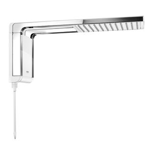 Chuveiro Eletrônico Acqua Storm Branco e Cromado 220V 6800W - Lorenzetti