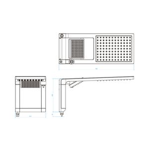 Chuveiro Eletrônico Acqua Duo Branco e Cromado 220V 6800W - Lorenzetti