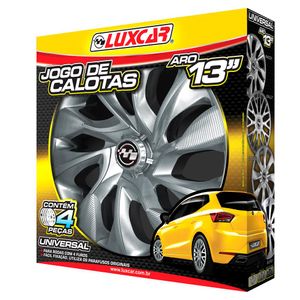 Jogo de Calotas Luxcar Universal 13"