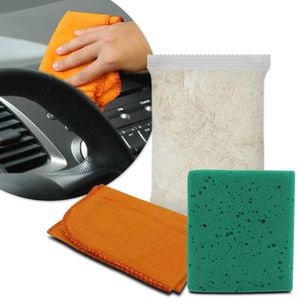 Kit Limpa Carro Luxcar Flanela / Estopa e Esponja