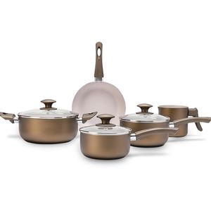 Cj Panelas brinox 5Pcs C.L Antares-Fen