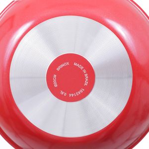 Frigideira Garlic Vermelho 20Cm - Brinox