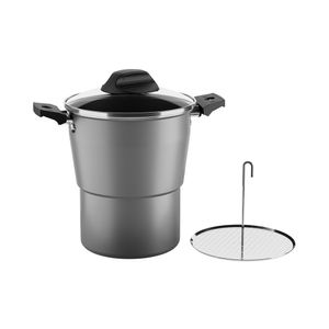 Cuscuzeira Brinox Especiarias Prata 16 CM 2 Litros