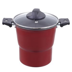 Cuscuzeira Em Alumínio Especiarias Cereja 16Cm 2L - Brinox