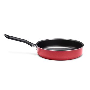 Frigideira Alta Garlic Vermelha 24Cm 2L- Brinox