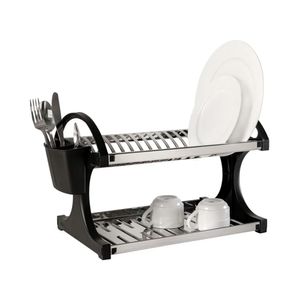 Escorredor de Pratos para 16 peças Suprema Preto - 2104/201 - Brinox