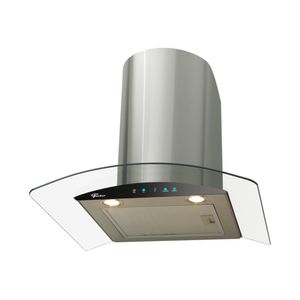 Coifa de Parede Touch com Vidro Digital Talent Inox Escovado 60CM 220V - 16741 - Fischer