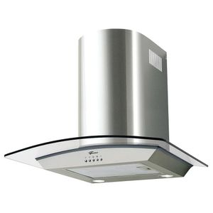 Coifa de parede com Vidro Curvo Talent Inox 60CM - CFT060 - Fischer