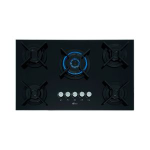 Fogão Cooktop a Gás com 5 Bocas Messa de Vidro TC Infinity Preto - Fischer