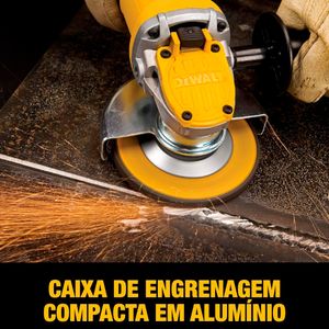 Esmerilhadeira Angular 115MM 4.1/2" 12000RPM 900W 220V - DWE4120B - Dewalt