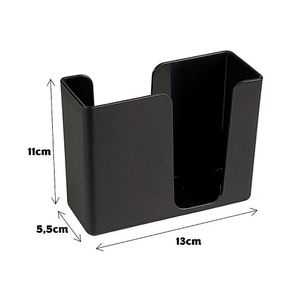 Porta Guardanapo Casual Preto - Coza