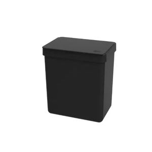 Lixeira Plastica Para Pia C/ Tampa 2,5L Pt Coza