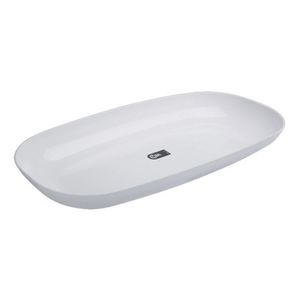 Travessa Brinox Coza Essential Retangular Grande Branca