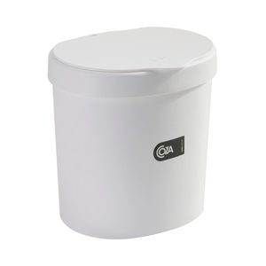 Lixeira Plastica Para Pia C/ Tampa 2,5L Br Coza