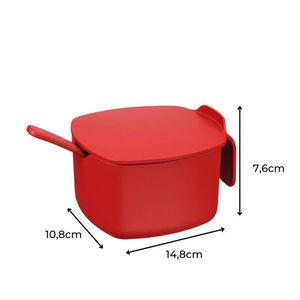 Açucaceiro Due Casual 300Ml Vermelho - Coza