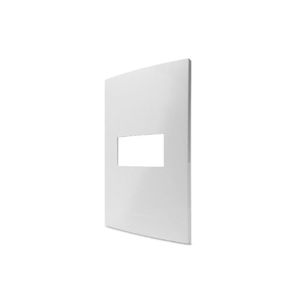 Placa com Suporte Alumbra Inovapro Horizontal 1 Módulo 4X2