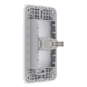 Conjunto de Tomada Simples de 10A Gracia Branco 2P+T 4x2 - Alumbra
