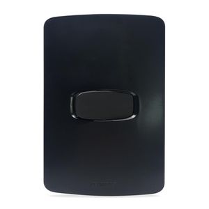 Interruptor 4X2 Alumbra Gracia Maxx Simples 10A Black