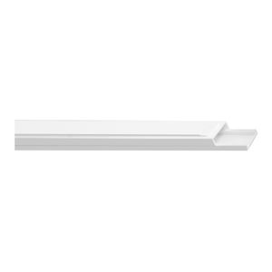 Canaleta em PVC com Fita Adesiva Branco 20X10X2000MM - Alumbra