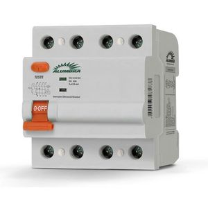 Interruptor Analógico Diferencial IDR Alumbra 25Ax415V Tetrapolar