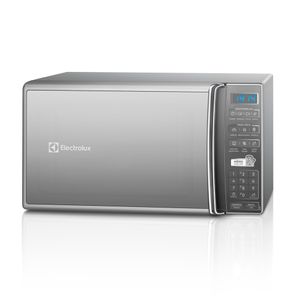 Micro-ondas com Função Limpa Fácil e Modo Tira Odor Cromado 27 Litros 220V - MS37R - Electrolux